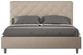 Letto Matrimoniale 160x210 cm con Rete Priya Tortora