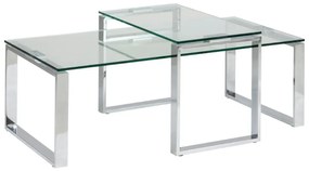 Tavolini in argento in set di 2 Katrine - Actona