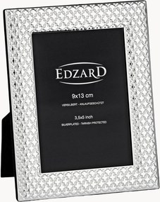 Cornice portafoto placcata in argento Ruggiano