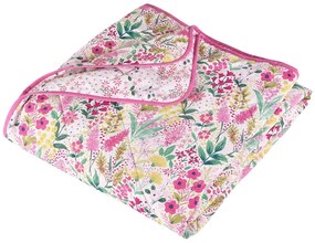 Copriletto rosa con rivestimento trapuntato 220x230 cm Tilly Floral – Catherine Lansfield