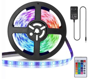 Aigostar - Striscia LED RGB Dimmerabile 3m LED/24W/12/230V IP65 + TC