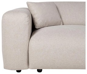 Grande divano in Tessuto chiné Beige - Angolo a destra - POGNI