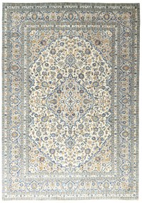 Kashan Tappeto persiano 240x350 Beige (Iran) Annodato A Mano