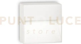 Down applique a parete ip44 bianco 1 luce attacco g9