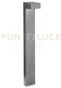 Sirio paletto ip65 h.80cm 1 luce attacco gx53 grigio