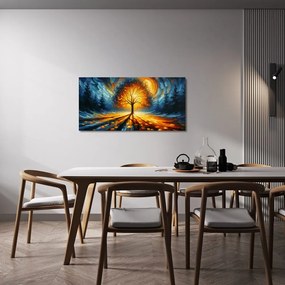 Quadro su tela – Albero della vita nella luce magica