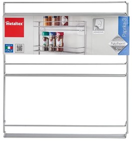 Scaffale per spezie a tre livelli montato a parete - Metaltex