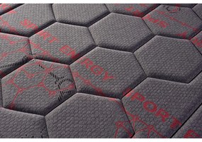 Materasso in schiuma bifacciale duro/medio duro 120x200 cm Hexaflex Moon - Moonia