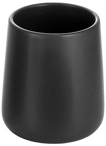 Aqualine - Porta spazzolino NERO ceramiche/nero