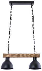 Lampadario a sospensione con catena 2xE27/60W/230V