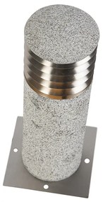 Lampada da terra per esterni moderna in granito 40 cm - Happy