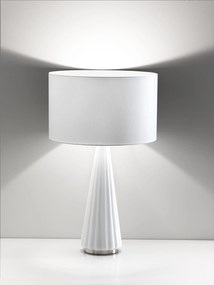 Selene illuminazione Costa Rica 1-light table lamp 2810/L Bianco Bianco