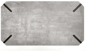 Tavolino EMILY 42x110 cm calcestruzzo