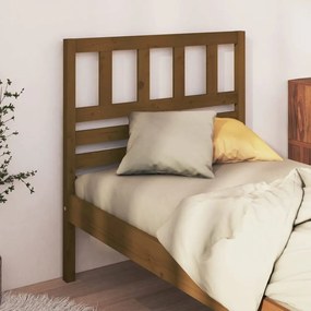 Testiera Per Letto Ambra 81x4x100 Cm İn Legno Di Pino /