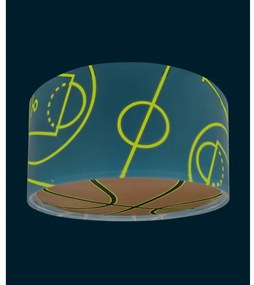 Dalber 41746 - Plafoniera per bambini BASKET 2xE27/15W/230V