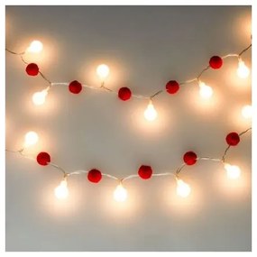 Brilagi - Catena luminosa natalizia a LED 20xLED/2xAA 1,8m bianco caldo