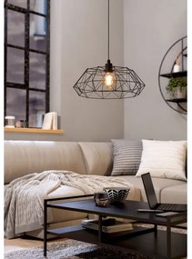 Eglo 49487 - Lampadario CARLTON 2 1xE27/60W/230V