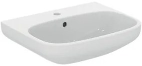 Ideal Standard I Life A T451201 Lavabo Monoforo 55 Cm Con Troppopieno In Ceramica Bianco