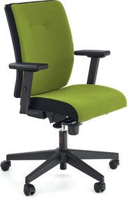 Sedia da ufficio Pop in nero/verde - H108 cm