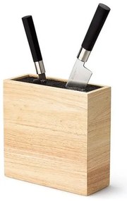 Continenta C3314 - Portacoltelli con inserto flexi 22x9x21,5 cm gomma fig