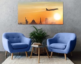 Quadro su tela – Giro del mondo