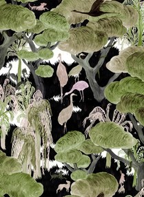 Arte International Carta da parati Wonderwoods - Syringa