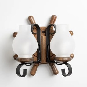 Brilagi - Applique TIMONA 2xE14/40W/230V faggio/noce