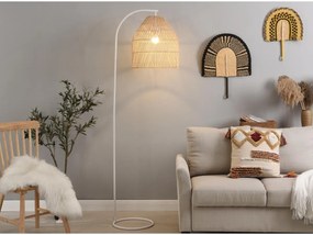 Lampada da terra H.177 cm Etnica in Ferro e Giunco Naturale - PARNAIBA
