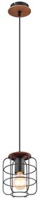 Globo 54037H - Lampadario su filo WILLA 1xE27/40W/230V