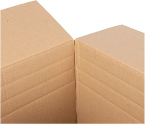 Set di 2 scatole portaoggetti beige Teddy, 42 x 30 cm - Compactor