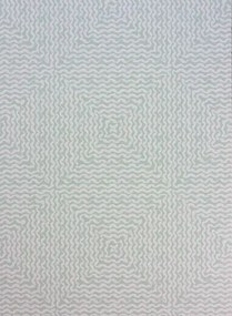 Nina Campbell Carta da parati Mourlot - Aqua