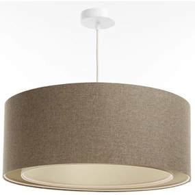 Lampadario a sospensione con filo BOHO TRINITI 1xE27/60W/230V marrone
