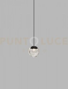 Puppet sospensione 16l fume' trasparente nero opaco 2 l32bb led 300...