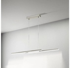 Eglo 33232 - Lampadario LED RGBW dimmerabile su cavo FRAIOLI-C 2xLED/17W/230V cromo opaco