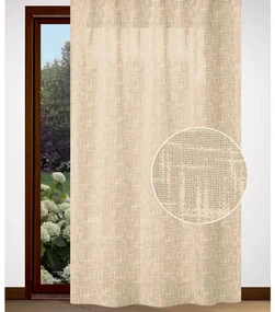 Tenda Manuela beige, passanti nascosti 210x300 cm