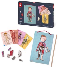 Janod - Puzzle magnetico BODYMAGNET corpo umano