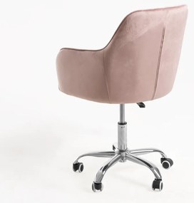 Sedia Chic Office - Rosa