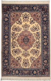 Isfahan Tappeto orientale 190x290 Beige (Cina) Annodato A Mano