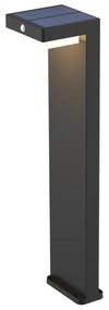 Solight WO7202 - Lampada solare LED con sensore PALERMO LED/5W/2000mAh IP54 nero