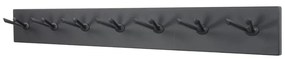 Attaccapanni da parete nero in metallo 104,5 cm Pull – Spinder Design