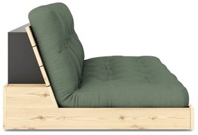 Divano letto verde 196 cm Base - Karup Design