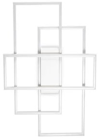 Lampada da soffitto frame pl rettangolo bianco