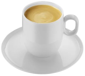 WMF - SET 2x Tazza di crema di caffè con piattino BARISTA 170 ml bianco