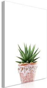 Quadro Succulents In Pot (1 Part) Vertical