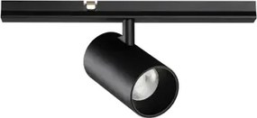 Stick spot single led cob bridgelux 3 w 24° 200 lm 2700 k nero