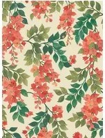 Tapete Bougainvillea von Cole & Son - Rouge on Cream