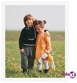 vidaXL Cornici Foto Collage 3 pz per Parete Bianche 40x50 cm in MDF