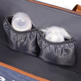 Lionelo - Borsa fasciatoio per passeggino IDA Blue Denim