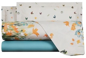 Completo Lenzuola in Percalle Sunfield Matrimoniale -