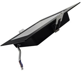 Lampada LED da incasso SQUARE LED/12W/230V 4000K 17x17 cm nero